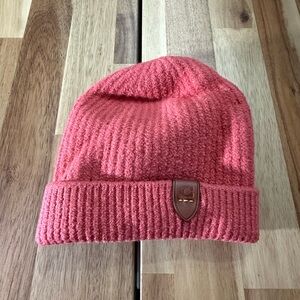 Coach Pink Knit Beanie‎ toddler size
